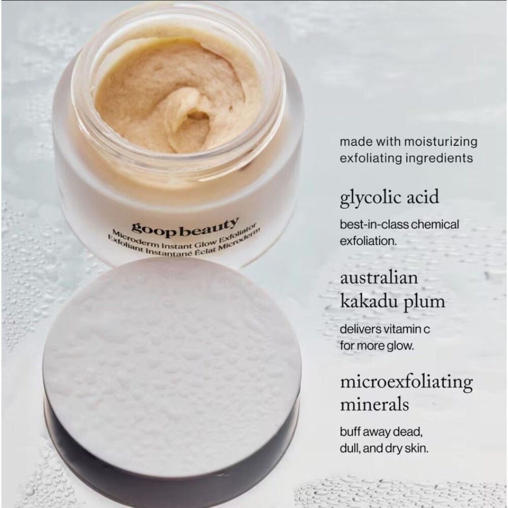 goop beauty | goopglow Microderm Instant Glow Exfoliator (15 mL/ 0.5 oz) | NIB - Picture 6 of 12